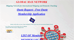 Desktop Screenshot of global-max-network.com