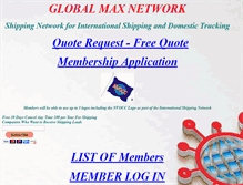 Tablet Screenshot of global-max-network.com